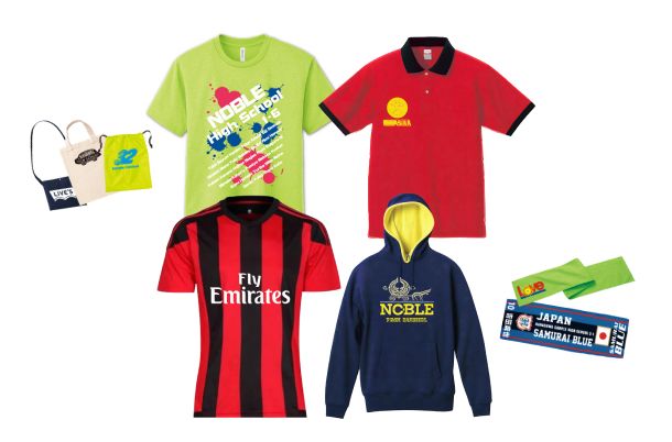 商品数150種類以上、イベントに合わせて商品タイプを選ぶイメージ