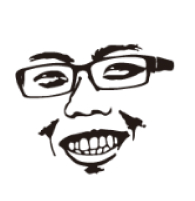 輪郭がないリアルな顔のイラスト