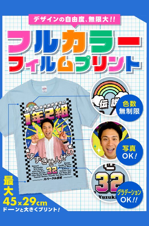 フルカラーフィルムプリント