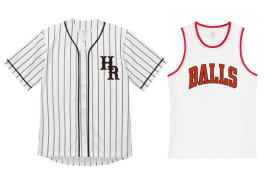 刺繡が入ったユニフォーム